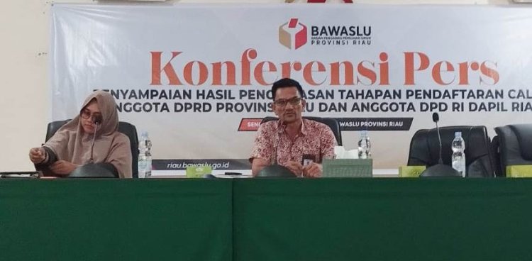 Catatan Hasil Pengawasan Bawaslu Riau, Kegandaan Caleg Hingga Keterbatasan Akses SILON