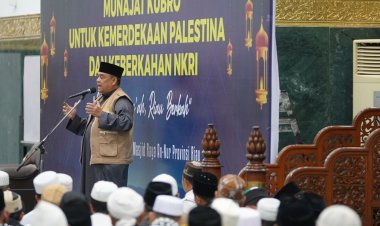 10 Ribu Porsi Makanan UMKM Laris Manis Diserbu Jemaah GSSB Akbar di Masjid Raya Annur
