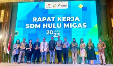 PT SPR Langgak Raih Penghargaan SKK Migas Award untuk Career Development Monitoring 2023