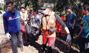 Anggara Siregar Warga Kota Dumai Ditemukan Meninggal Dunia Diterkam Buaya
