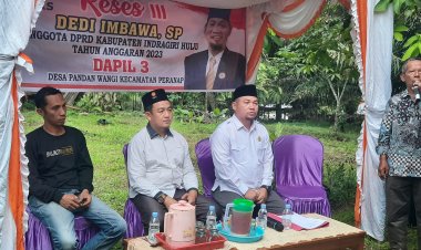 Dari Reses Anggota DPRD Inhu Dedi Imbawa, Jadi Ajang Curhat Masyarakat