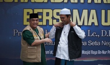 Ajak Umat Islam Sholat Subuh di Masjid, Gubri Edy Natar Nasution Hadiri GSSB Akbar Bersama Ustadz Abdul Somad