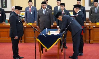 Gubri Edy Natar Nasution Lantik 21 Pejabat Eselon II Pemprov Riau, Ini Dia Daftarnya