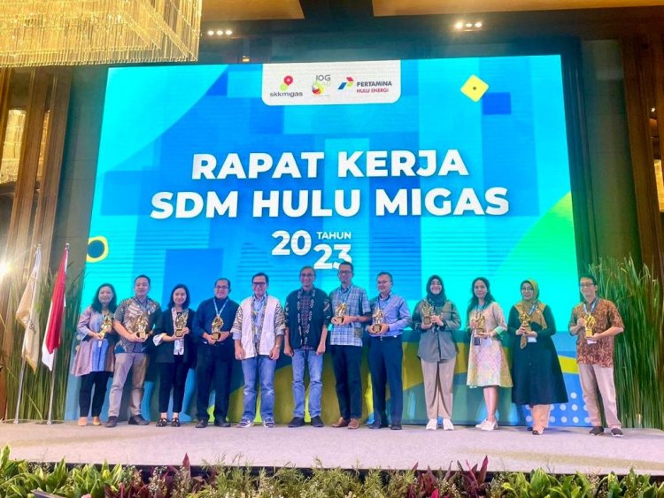 PT SPR Langgak Raih Penghargaan SKK Migas Award untuk Career Development Monitoring 2023