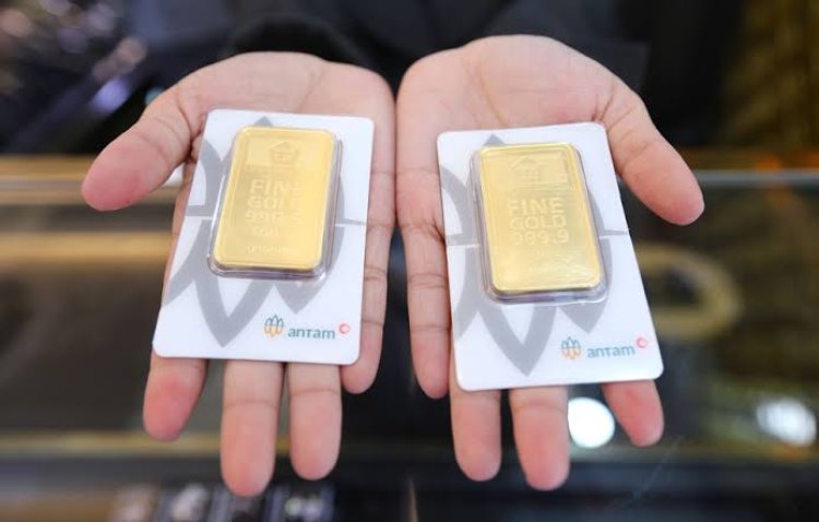 Harga Emas Antam Meroket, Pecahkan Rekor Harga Terbaru