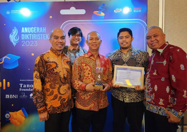 UIR kembali Sabet Anugerah Kerjasama Diktiristek 2023
