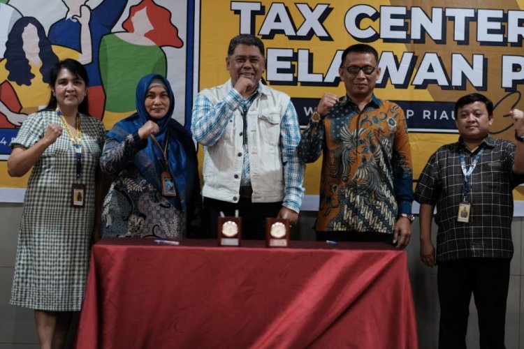 Kanwil DJP Riau dan Balai Diklat Keuangan Pekanbaru Sukses Gelar Tax Center dan Relawan Pajak Gathering 2023