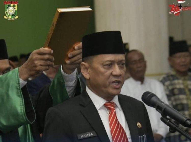 Hambali akan Dilantik Gubri Edy Natar Nasution Jadi Pj Bupati Kampar Sore Ini