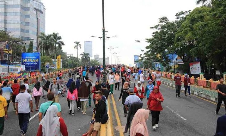 Sambut Nataru, Car Free Day Pekanbaru Ditiadakan Sementara