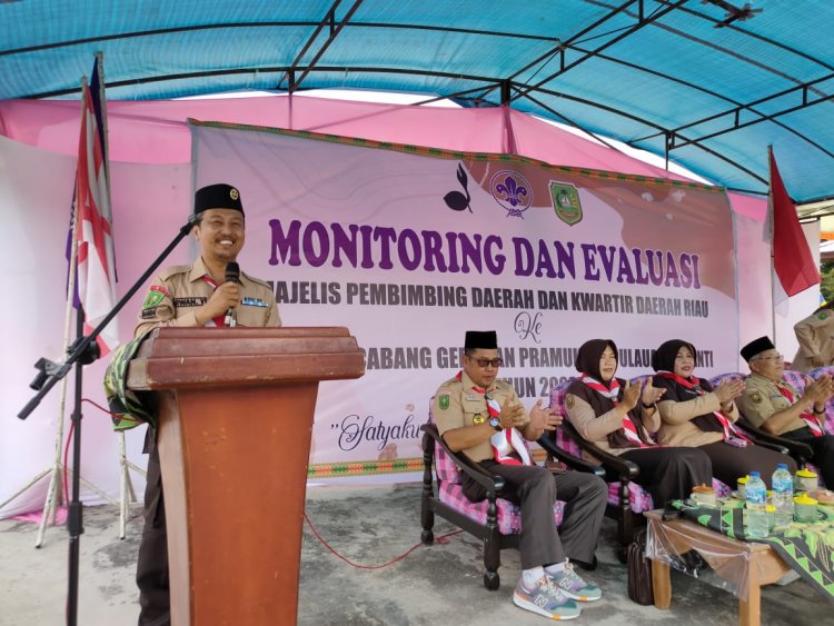 Mabida Riau Lakukan Pembinaan dan Pembimbingan kepada Mabicab dan Kwarcab Kepulauan Meranti