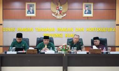 Gubernur Riau Edy Natar Minta Gerakan Daerah Penyediaan Pangan Dilaksanakan Serius