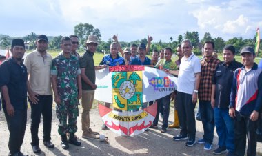 Diikuti 150 Peserta, Festival Layang-layang Sumbar-Riau Digelar di Lapangan Panca Desa Salo
