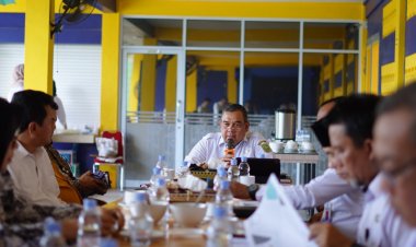 Gubernur Riau Edy Natar Nst Bahas Ketahanan Pangan Riau Bersama Sejumlah Dekan 