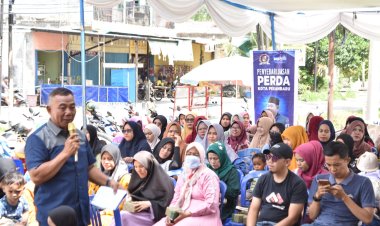 Dihadiri Ratusan Orang, Anggota DPRD Kota Pekanbaru Sigit Yuwono Sebarluaskan Perda Tentang Retribusi Pelayanan Kesehatan