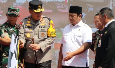Wujudkan Pemilu Damai Berkeselamatan 2024, Ketua DPRD Provinsi Riau Yulisman Hadiri Deklarasi Bersama Tertib Lalu Lintas
