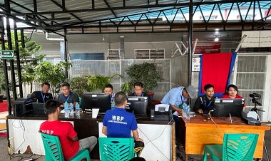 Warga Binaan Lapas Kelas IIA Bagan Siapiapi Jalani Perekaman e-KTP Agar Bisa Mencoblos pada Pemilu 2024