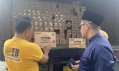 Untuk Balita dan Ibu Hamil Terdampak Banjir, Pemprov Riau Terima Bantuan Pemberian Makanan Tambahan dari Kemenkes