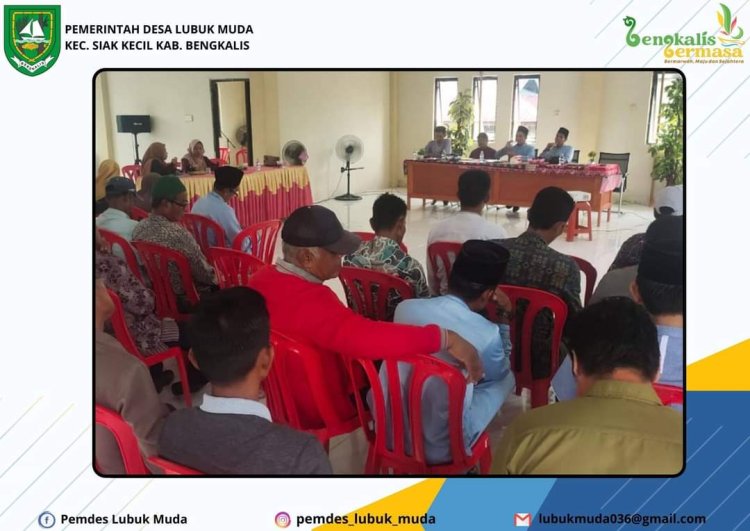 Lubuk Muda Gelar Musdes Penetapan APBDes Tahun Anggaran 2024