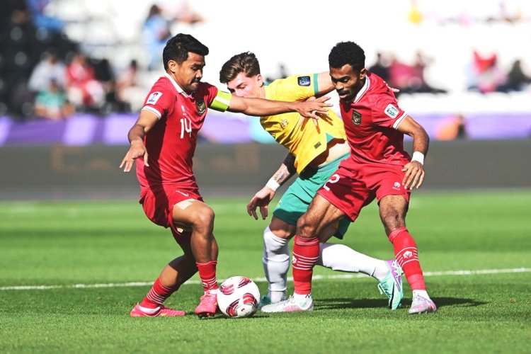 Hasil Timnas Indonesia vs Australia 0-4, Elkan Baggott Gol Bunuh Diri, Akhir Perjuangan Garuda di Piala Asia 2023