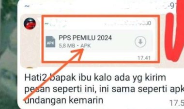 Bisa Curi Data Korban, Waspada Penipuan Bermodus Malware APK PPS Pemilu 2024