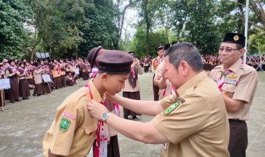 542 Anggota Pramuka ikuti Kemah Wilayah III Sako SIT Riau