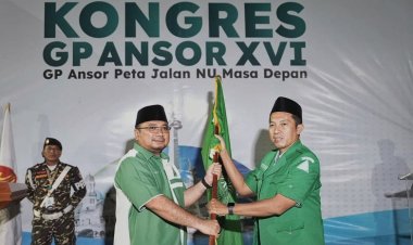 Addin Jauharuddin Terpilih Aklamasi Jadi Ketua Umum Pimpinan Pusat GP Ansor Periode 2024-2029