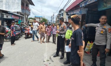 Seorang Pejalan Kaki Meninggal Dunia Usai Jadi Korban Tabrakan Beruntun di Jalan Karet Pekanbaru