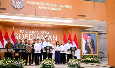 Fasilitasnya Lengkap, Canggih dan Modern, Presiden Jokowi Resmikan Rumah Sakit Pusat Pertahanan Negara Panglima Besar Soedirman