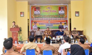 Buka Musrembang RKPD Kecamatan Rumbio Jaya, Pj Bupati Kampar Hambali Minta Utamakan Skala Prioritas