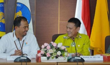 Tingkatkan Kualitas SDM di Bidang Statistika, Pj Bupati Kampar Hambali MoU dengan Politeknik STIS Jakarta