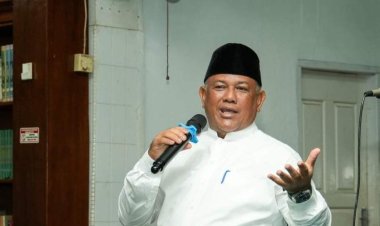 Ajak Jaga Persatuan, Pj Sekda Kampar Hadiri Isra Mi’raj Nabi Muhammad SAW 1 di Masjid At-Taubah