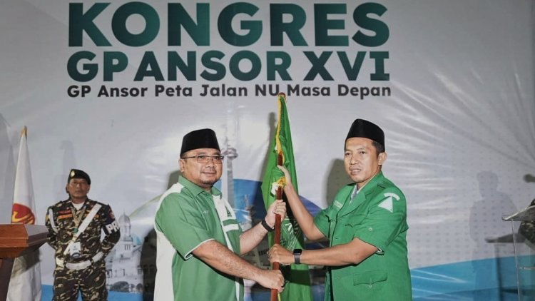 Addin Jauharuddin Terpilih Aklamasi Jadi Ketua Umum Pimpinan Pusat GP Ansor Periode 2024-2029