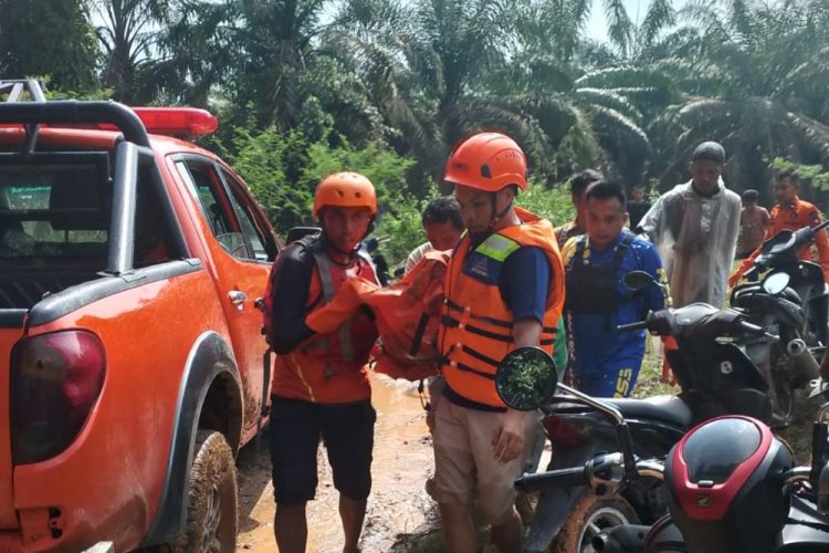 Ghufron Anak Tenggelam di Sungai Subayang Kampar Ditemukan Meninggal Dunia