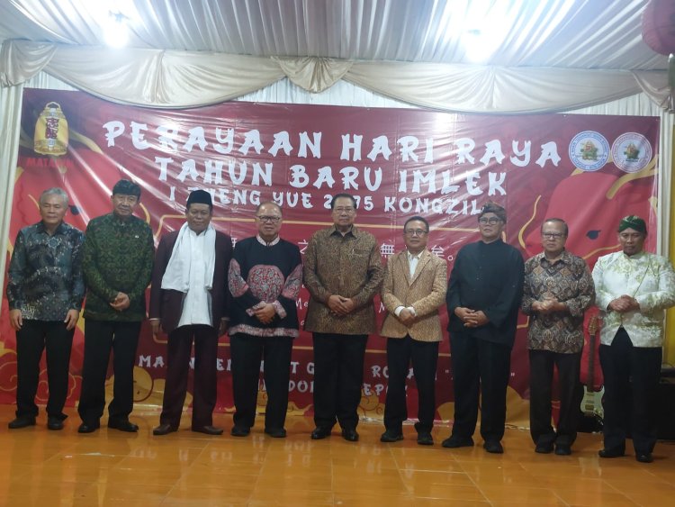 Imlek 2575 Kongzili, Tokoh Lintas Agama Doakan Keutuhan Bangsa