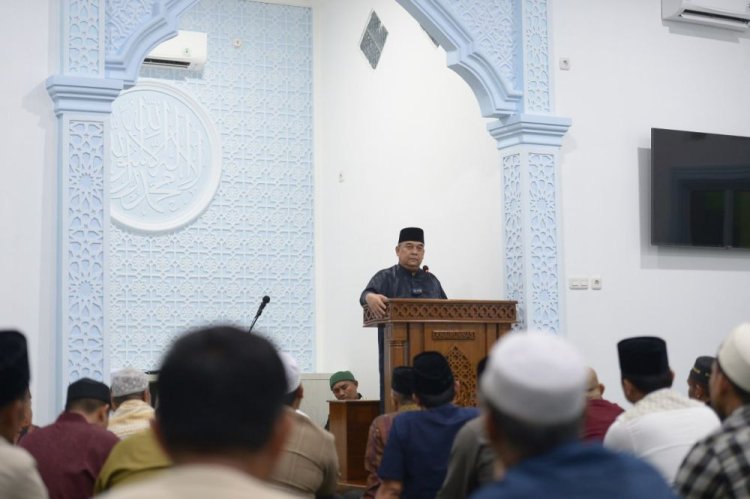GSSB Riau ke-181 di Masjid Nurul Ikhlas Pekanbaru, Gubri Edy Natar Nasution Ingatkan Pentingnya Salat