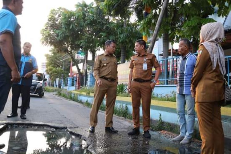 Jalan Ahmad Yani Rusak Akibat Galian Proyek, Sekdako Pekanbaru: Itu Kita Usulkan di Inpres