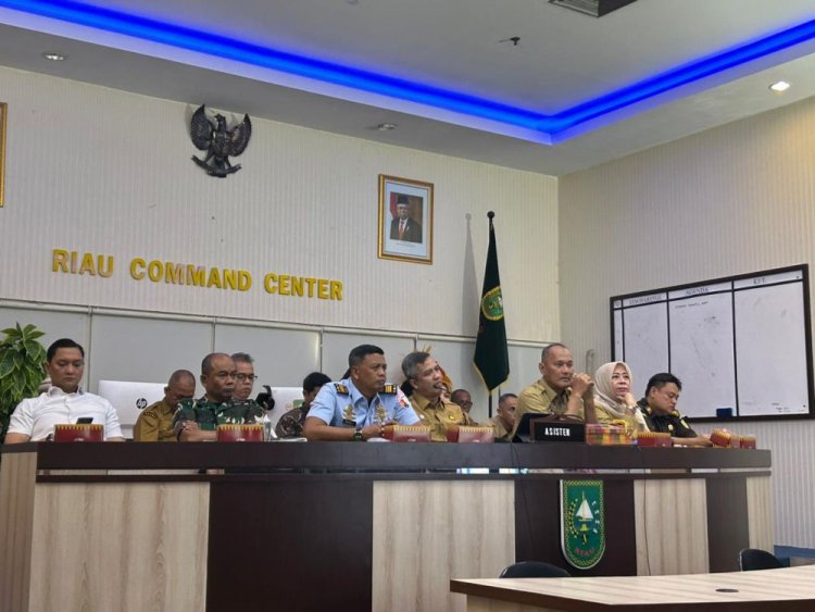 Asisten II Setdaprov Riau Ikuti Rakor Pengendalian Inflasi, Mendagri Minta Pantau Ketersediaan Pangan