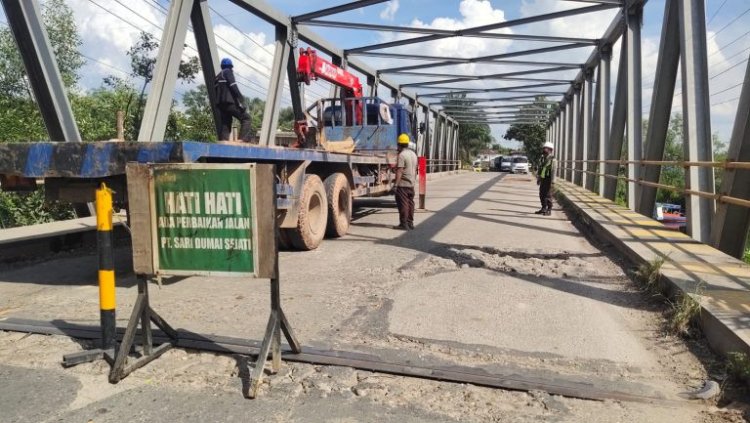 Pembangunan Duplikat Jembatan Sungai Masjid Dumai Akan Dilanjutkan Dinas PUPR-PKPP Riau Tahun Ini