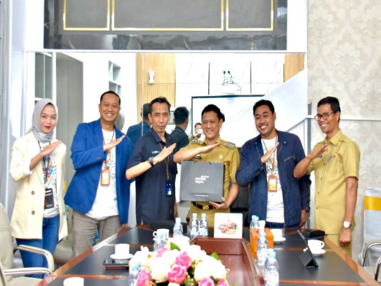 Ajak Ikut Kampar Expo 2024, Pj Bupati Kampar Terima Kunjungan Pimpinan Cabang Mandiri Taspen Bangkinang