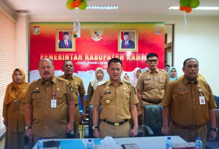 Pj Bupati Kampar Ikuti Rakor Pengendalian Inflasi Daerah 2024 Bersama Mendagri