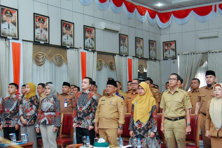 Periksa Laporan Keuangan, Pj Sekda Kampar Sambut Tim BPK-RI Perwakilan Provinsi Riau