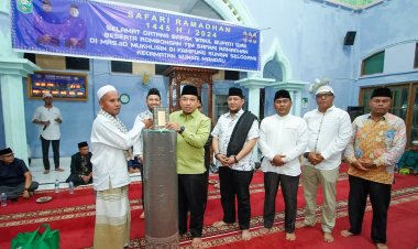 Wabup Siak Husni Merza Safari Ramadan di Sungai Mandau, Ingatkan Tingkatan Ibadah