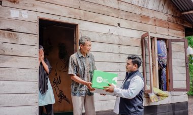 Tokopedia bersama IZI Riau salurkan 100 Paket Ramadhan di wilayah 3T Kepulauan Meranti