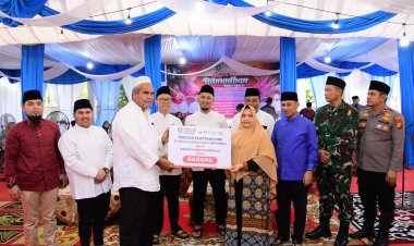 Bupati Kasmarni Safari Ramadhan di Bathin Solapan, Ajak Masyarakat Tingkatkan Persatuan dan Persaudaraan