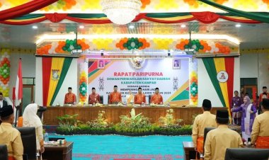 Rapat Paripurna Istimewa Hari Jadi Kabupaten Kampar ke-74, Semua Elemen Diajak Kompak Untuk Kampar Lebih Maju
