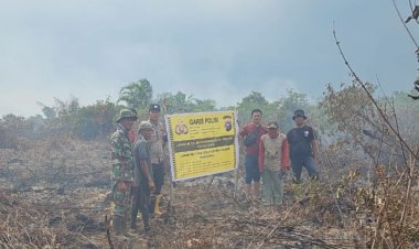 Bakar 7 Hektare Lahan, Polda Riau Amankan Empat Orang Pelaku Karhutla