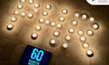 Gerakan Earth Hour, 'Malam Minggu' Gelap Gulita di Perumahan PHR