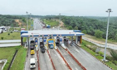 Volume Kendaraan Melintas di Jalan Tol Pekanbaru-Bangkinang Meningkat 7,5 Persen
