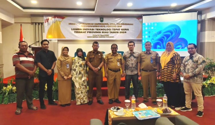 Tampilkan Alat Penggulung dan Pengikat Kain Ecoprint, Rohil Raih Juara 1 Lomba Inovasi TTG Tingkat Provinsi Riau Tahun 2024
