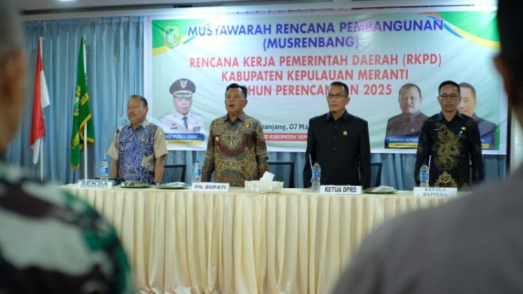 Ketua DPRD Meranti Ikuti Musrenbang Kabupaten Kepulauan Meranti 